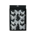 thumbnail image 1 of Christmas Tree Butterfly Ornaments 10pcs, Artificial Butterflies with Clip for Wedding Home Party Wreath Garland Decor, 1 of 6