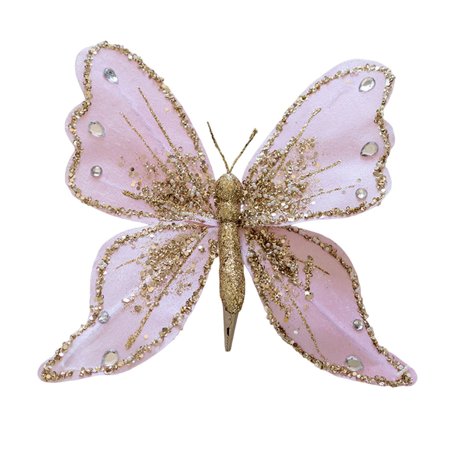 Christmas Tree Butterflys Ornaments Wreath Decor Ceiling Wall