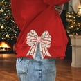 thumbnail image 1 of Christmas Tree Cake Side Bow Sparkle Coquette Side Bow Design, Christmas Machine Embroidery, Christmas Tree Sweatshirt Embroidery, 1 of 4