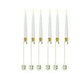 thumbnail image 1 of Christmas Tree Candles, 12 Pack Flameless Taper Candles for Christmas Tree Decorations, Fake LED Candles with Wand Remote Control and Crystal Decorative Hook christmas decorations, 1 of 5