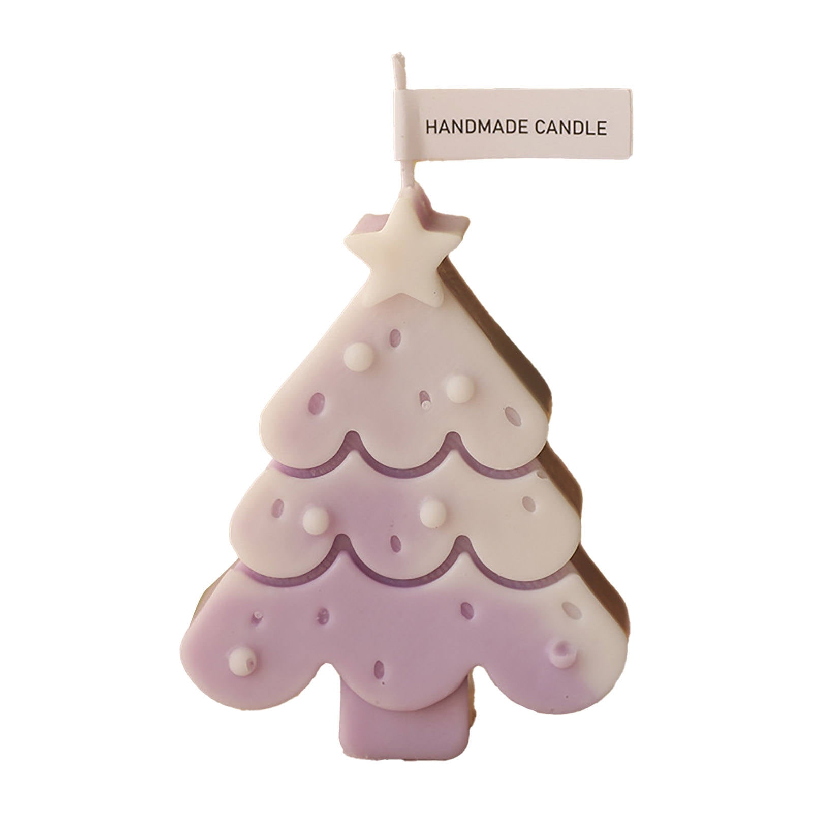 Christmas Tree Candles Decorative Primitive Candle Holders Candles