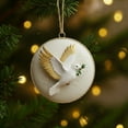 thumbnail image 1 of Christmas Tree Charm Ornaments - Adorable Animal Series,Christmas Ornament,Animals Craft Set Cute Tree Decor for Home Christmas Tree Party Decorations(Dove), 1 of 7