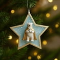 thumbnail image 1 of Christmas Tree Charm Ornaments - Adorable Animal Series,Christmas Ornament,Animals Craft Set Cute Tree Decor for Home Christmas Tree Party Decorations(Polar Bear), 1 of 7