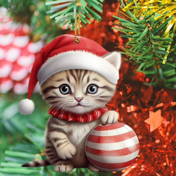 Christmas Tree Christmas Decor Christmas Decorations Indoor Ornament 2024 Christmas Ornament 2024 Christmas Ornament 2D Acrylic Christmas Pendant Hanging Ornaments For For Christmas Tree