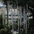thumbnail image 1 of Christmas Icicle Ornaments - 12PCS Shatterproof Acrylic Crystal Hanging Decor for Xmas Tree, Winter Wonderland Party, Wedding, Holiday Decoration, 1 of 7