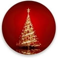 thumbnail image 1 of Christmas Tree Coasters Absorbent Moisture Non-Slip Drink Coaster Ceramic Stone with Cork Base Desktop Protection Prevent Furniture Damage 2PCS Home Decor, 1 of 6