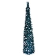 thumbnail image 1 of Christmas Tree Collapsible Popup Decorations Sequin Tinsel Artificial With Stand Christmas Trees Decorations New Year Pine Trees, 1 of 6