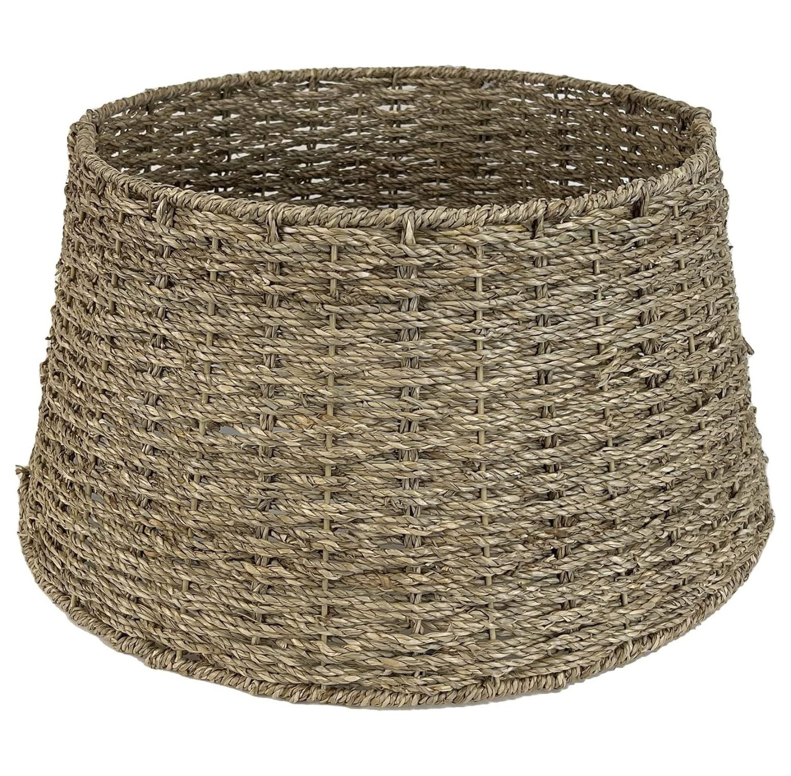 Christmas Tree Collar Natural Woven Base Decoration to Cover