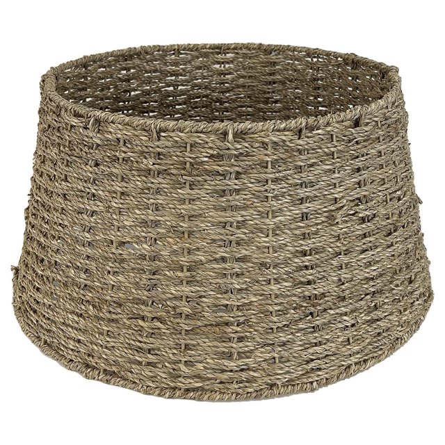 Christmas Tree Collar Natural Woven Base Decoration to Cover