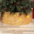 Christmas Tree Collars Tree Skirt NonWoven Fabric Tree Skirt Collar Tree Base Decoration