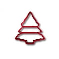 thumbnail image 1 of Christmas Tree Cookie Cutter (2 inches)- Fast Shipping - Sharp Edges - Exceptional Quality, 1 of 5