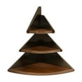 thumbnail image 1 of Christmas Tree Corner Rack – Wooden Desktop Storage Shelf – 3-Tier Organizer Stand for Kitchen, Office, or Holiday Decoration – Display Rack for Cups, Plants & Décor, 1 of 5
