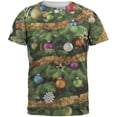thumbnail image 1 of Christmas Tree Costume All Over Adult T-Shirt - Medium, 1 of 2