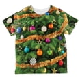 thumbnail image 1 of Christmas Tree Costume All Over Toddler T Shirt Multi 4T, 1 of 1