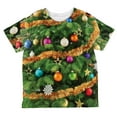 thumbnail image 1 of Christmas Tree Costume All Over Toddler T Shirt, 1 of 1