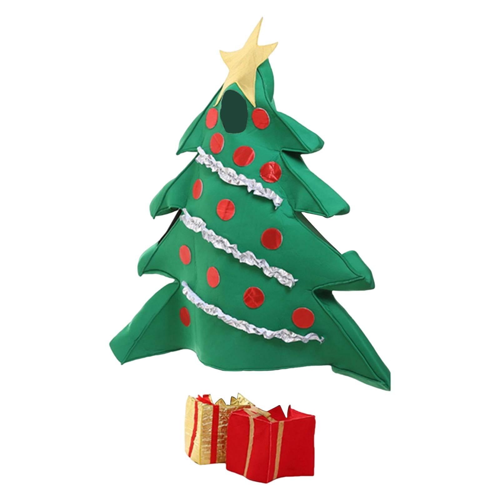 Christmas Tree Costume Cosplay Adults Funny Clothes for Masquerade Xmas Dress up