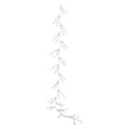 thumbnail image 1 of Christmas Tree Crystal Ornaments, Clear Acrylic Teardrop Hanging Branches, Sparkling Icicle Style Decor, Pearl Bead Garland for Xmas Tree, Winter Wedding & Holiday Party Decor 47Inch, 1 of 5