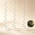 thumbnail image 1 of Christmas Tree Crystal Ornaments, Clear Acrylic Teardrop Hanging Branches, Sparkling Icicle Style Decor, Pearl Bead Garland for Xmas Tree, Winter Wedding & Holiday Party Decor 47Inch, 1 of 6