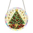 thumbnail image 1 of Christmas Tree DIY Acrylic Puzzle Suncatcher Festive Window Hanging Decoration - 7.87 Inch B, 1 of 6