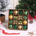 thumbnail image 1 of Christmas Tree Decor Hwkond 44PC Christmas Ball Ornaments XMAS Tree Decoration Outdoor Christmas Decorations Up to 50% off, 1 of 9