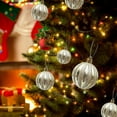 thumbnail image 1 of Christmas Tree Decor Plastic Shaped Painted Balls Christmas Gifts Christmas Tree Decoration Hanging Christmas Decoration, 1 of 6