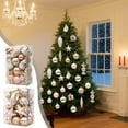 thumbnail image 1 of Christmas Tree Decoration 29 Pcs Christmas Decorations Christmas Tree Hanging Set Shaped Hanging Set Holiday Ambiance Decoration Painted Christmas Ball Set Plastic Balls for Holiday Party, 1 of 7