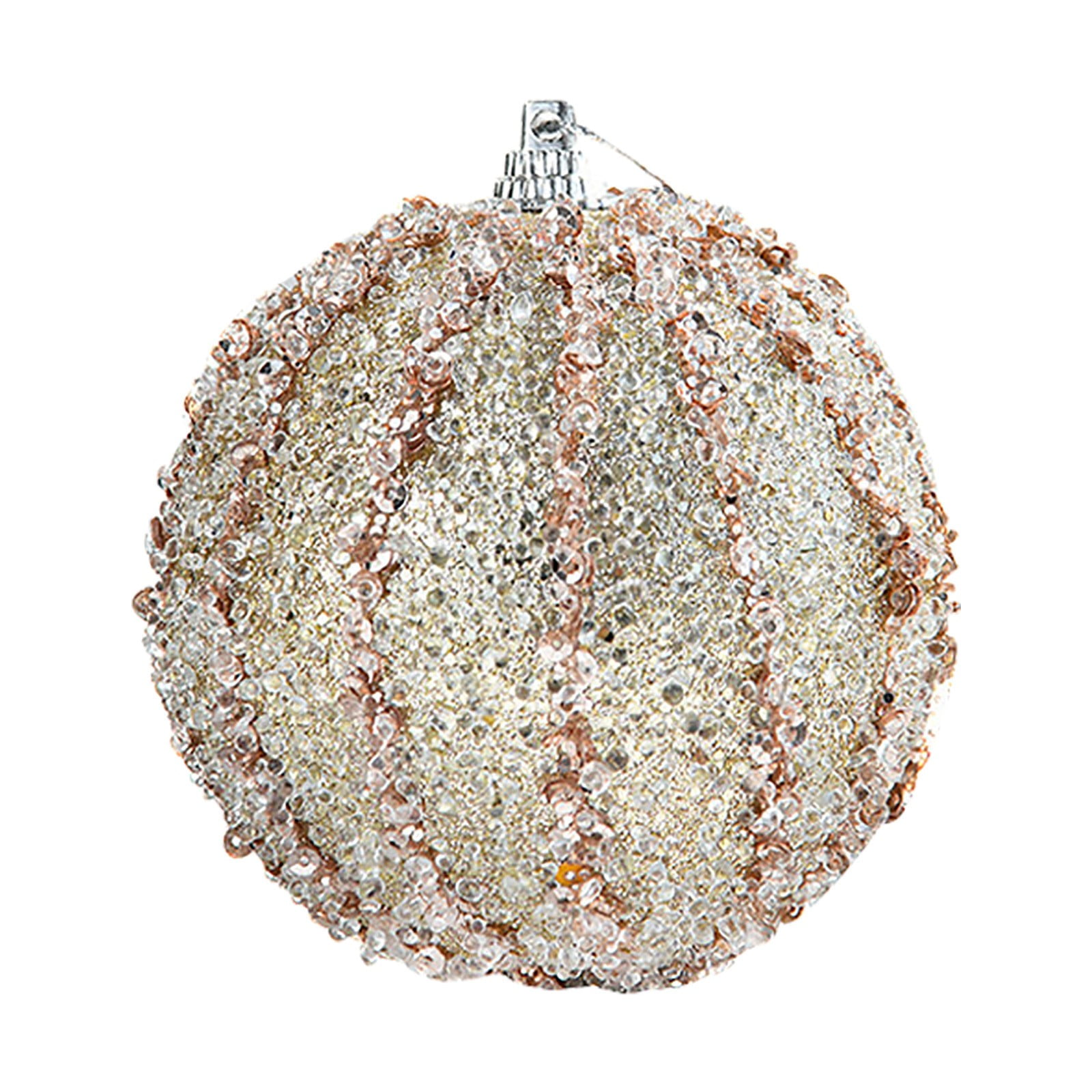 Christmas Tree Decoration Christmas Ball Color Ball Dipped In Powder Ball Christmas Ornaments
