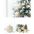 Christmas Tree Decoration Christmas Ball Color Ball Dipped In Powder
