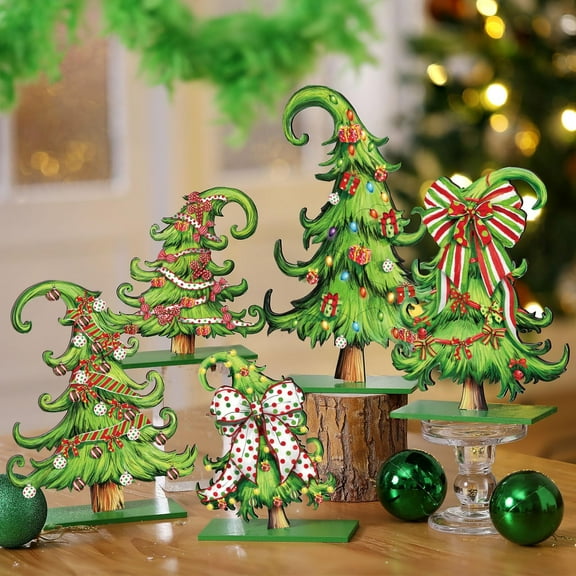 Christmas Tree Decoration Exquisite Christmas Ornaments Holiday Christmas Decorations Home Decoration Five-Piece Set