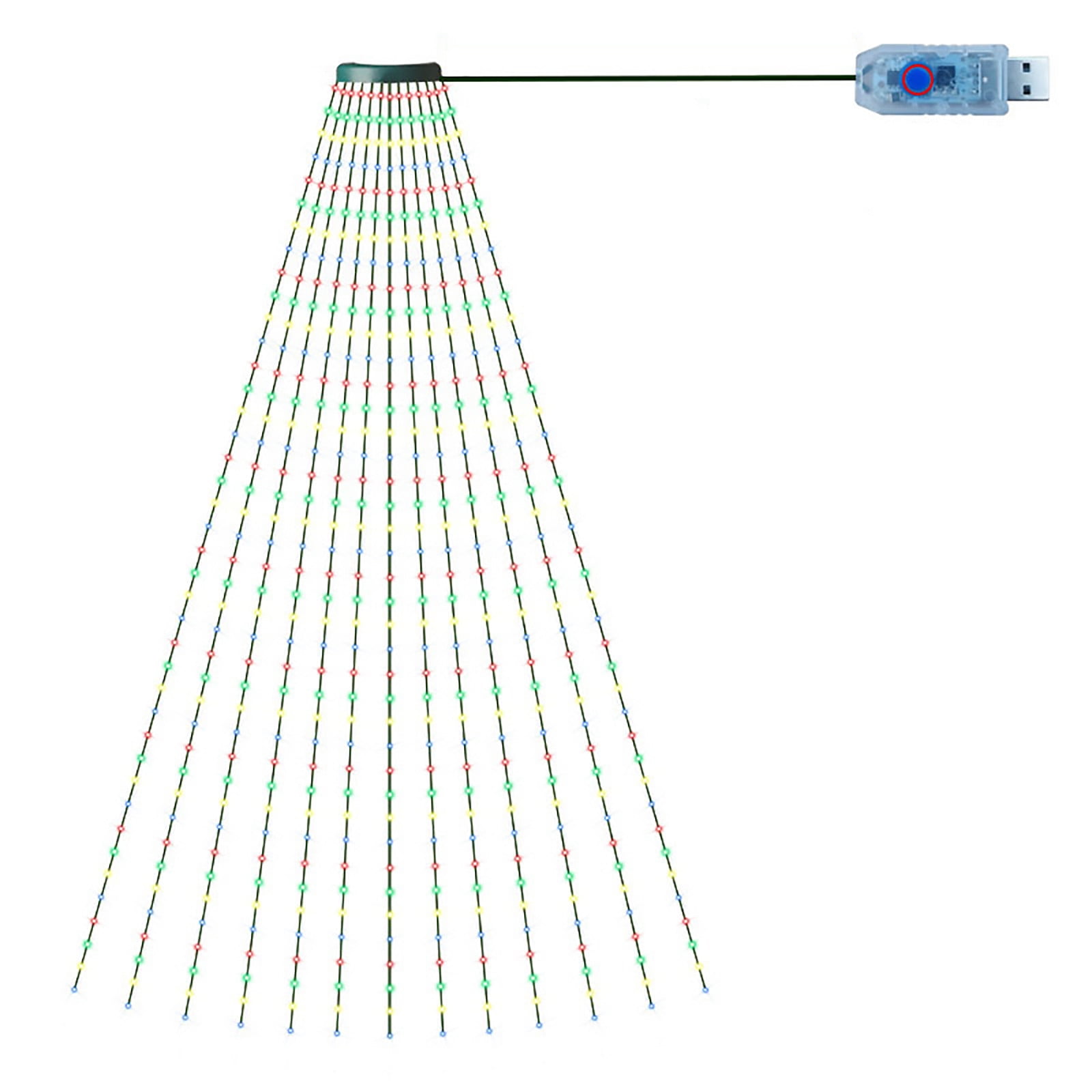 Christmas Tree Decoration Light String Holiday Courtyard Decoration