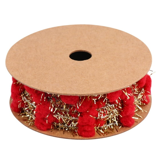 Christmas Tree Decoration Ribbon Fringe Garland Ribbons for Crafts Christmas Tree Ornaments DIY Ribbon
