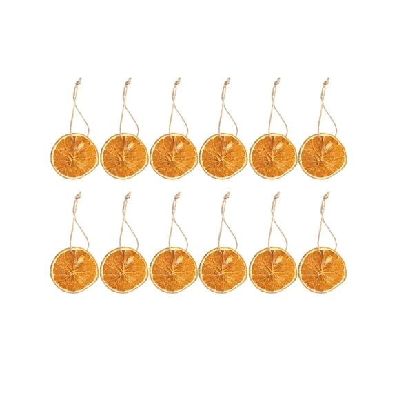 Christmas Tree Decoration Set with Dried Flowers Lemon Slices Rolls DIY Material Package Natural Holiday Decor for Photography Props and Home