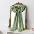 thumbnail image 1 of Christmas Tree Decorations 29 Inch Large Ribbon Bow Ornament for Xmas Home Wreath Fence Stairs Railing Fireplace Indoor Outdoor Front Door Decor,Green, 1 of 6
