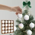 thumbnail image 1 of Christmas Tree Decorations, 9Pcs Candy Color Foam Christmas Balls Set with Pastel Beaded Design Lightweight Ornaments for Holiday Tree Hanging Décor Party and Home Decoration 2025 Collection, 1 of 6
