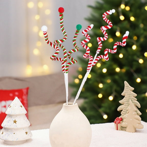 Christmas Tree Decorations Artificial Pine Cuttings, Holiday Greenery Arrangements for Christmas Mantel Display, Festive Tabletop Decor for Family Gatherings, Seasonal Home Decor Front Door Akmoler