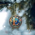 thumbnail image 1 of Christmas Tree Decorations, Christmas Ornaments for Tree, Personalized Home Ornaments Letter Name Ornaments Customized Initial Ornaments Christmas Gifts Family Souvenirs Monogram Ornaments, 1 of 4