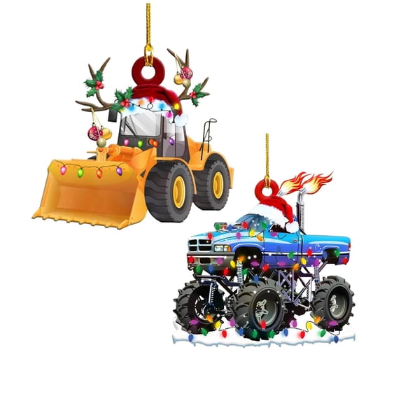 Christmas Tree Decorations Christmas Snowman Car Hanging Home Tree Pendant Christmas Tree Hanging Ornament Cute Cartoon Decorative Car Interior Pendant Hanging Decorations,9x9x0.5 cm,Gray