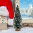 thumbnail image 1 of Christmas Tree Decorations,Desktop Mini Christmas Tree Ornament Xmas Tree Package Tabletop Holiday Decoration for Home Office Party Display,Green, 1 of 6