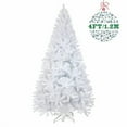 thumbnail image 1 of Christmas Tree Decorations Holiday Decorations Christmas Gift Christmas Gifts for Family Christmas Tree White Christmas Tree with Lights 4/5/6/7FT Bushy Xmas Party Home Outdoor Indoor, 1 of 10