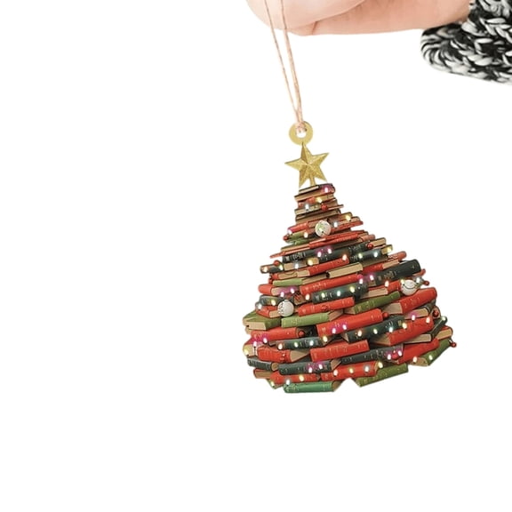 Christmas Tree Designs Vehicle Pendant New Years Party Gift Holiday Decors for Car Dashboard or Home Table