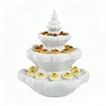 thumbnail image 1 of Christmas Tree Deviled Egg Tray Appetizer Platter Party Serving Tray Reusable Plastic Snack Tray Holiday Party Decor Serving Platter for Vegetables Fruit Cheese Dessert, 1 of 3