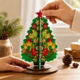 thumbnail image 1 of Christmas Tree Diamond Art Kit, DIY Hanging Ornament for Adults and Beginners, Tree Window Wall Decor and Handmade Gift, 1 of 7