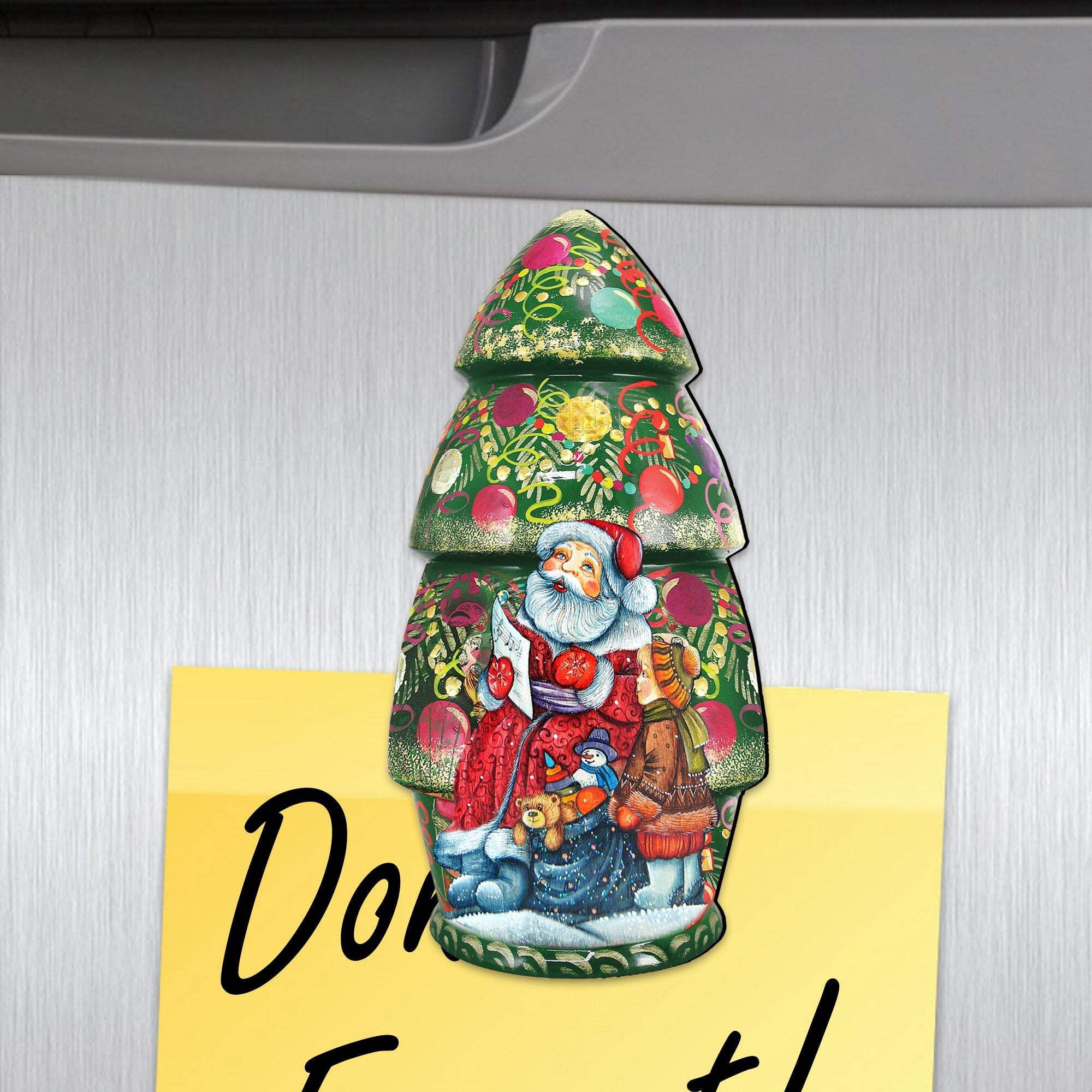 Christmas Tree Doll Shape Refrigerator Magnets Set of 3 - Walmart.com