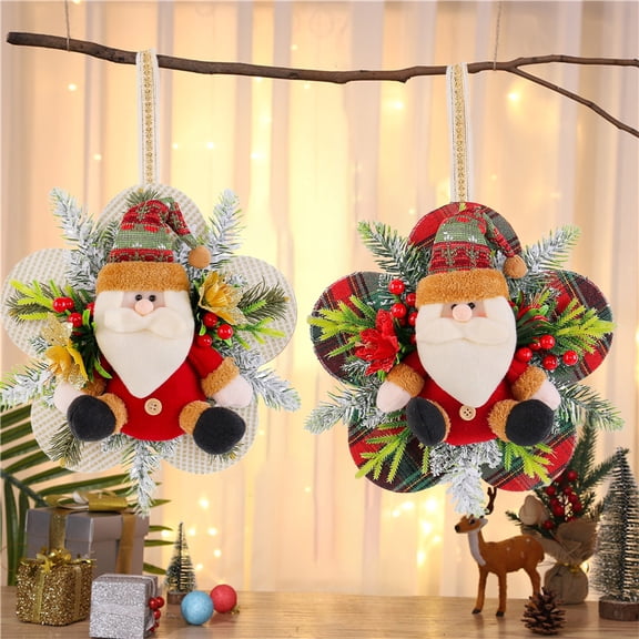 Christmas Tree Door Hanging Pendant, Holiday Home Decor for Christmas and Thanksgiving, Family Gathering and Hostess Gift, Indoor Mantel Display for Seasonal Celebration Akmoler