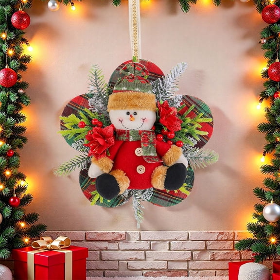 Christmas Tree Door Hanging Pendant, Holiday Home Decor for Christmas and Thanksgiving, Family Gathering and Hostess Gift, Indoor Mantel Display for Seasonal Celebration Akmoler