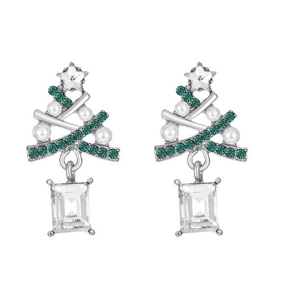 Christmas Tree Earrings Holiday Earrings Christmas Gifts For Girlfriend Family