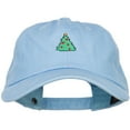 thumbnail image 1 of Christmas Tree Embroidered Unstructured Cap - Blue OSFM, 1 of 5