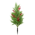 thumbnail image 1 of Christmas Tree Fake Realistic Pine Decor Fake Topiary Trees Artificial Outdoor Faux Cedar Tree UV Resistant Shrubs for Outdoor Patio, Porch, Garden Indoor Planters Home Decor 21 Inch, 1 of 6