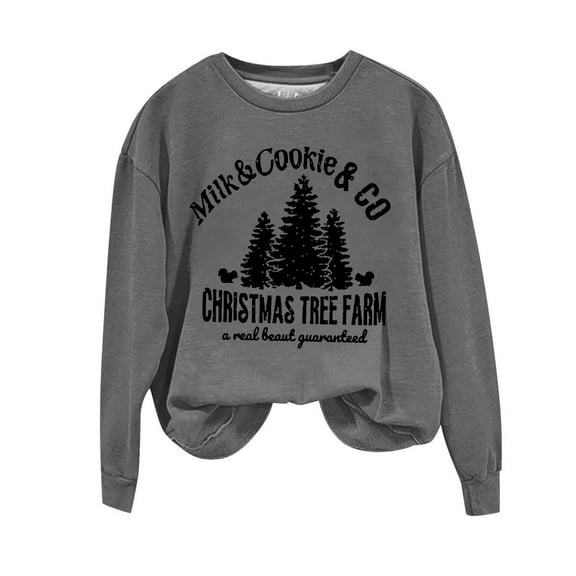 Christmas Tree Farm Sweatshirt Vintage Christmas Sweatshirt Retro Christmas Sweatshirt