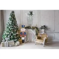 thumbnail image 1 of Christmas Tree Fireplace Backdrop Photography Studio Background Balls Wreath02 New Year ration Photo Back Drop, 1 of 8
